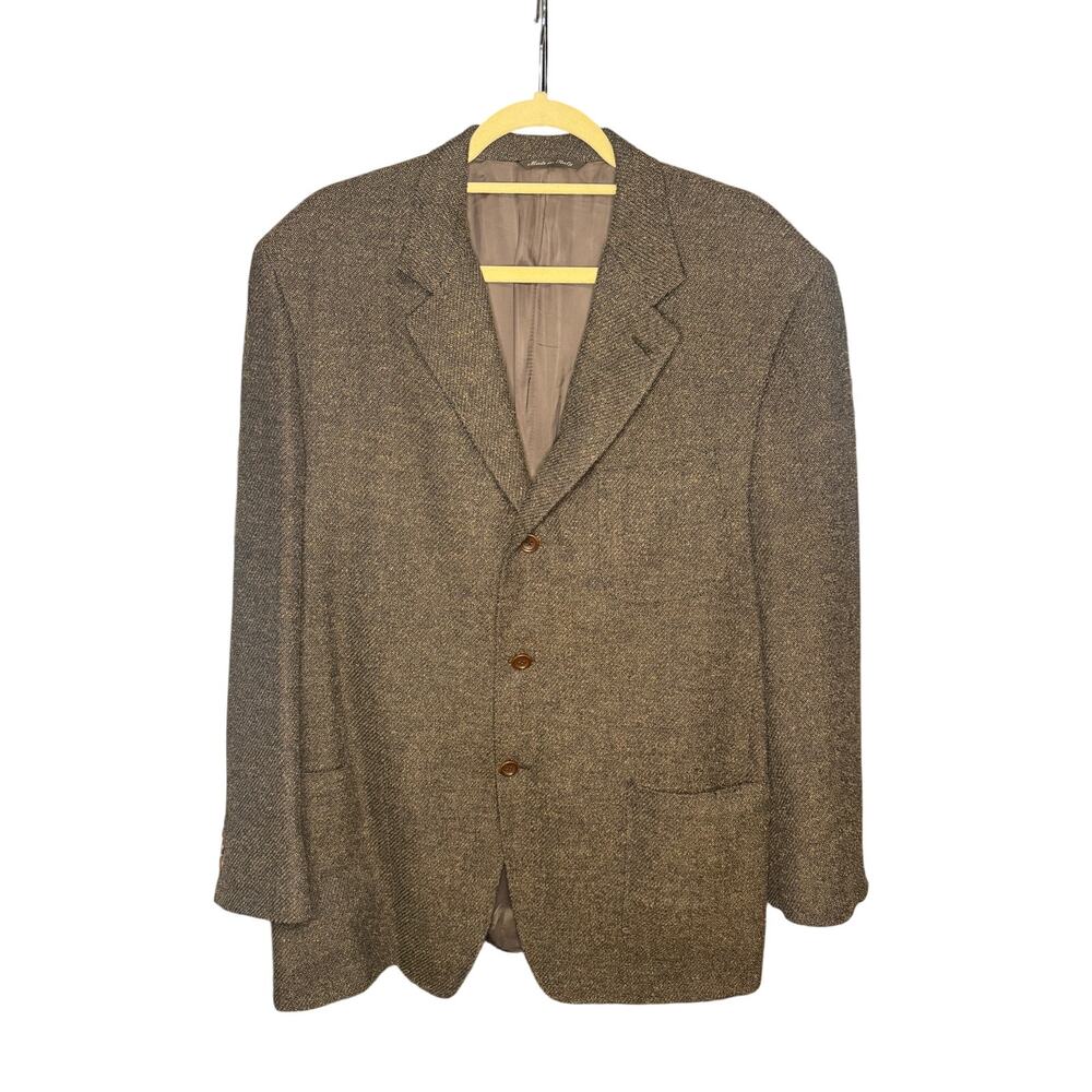 Canali Proposta Wool Blend Men's Sport Coat Size 56R